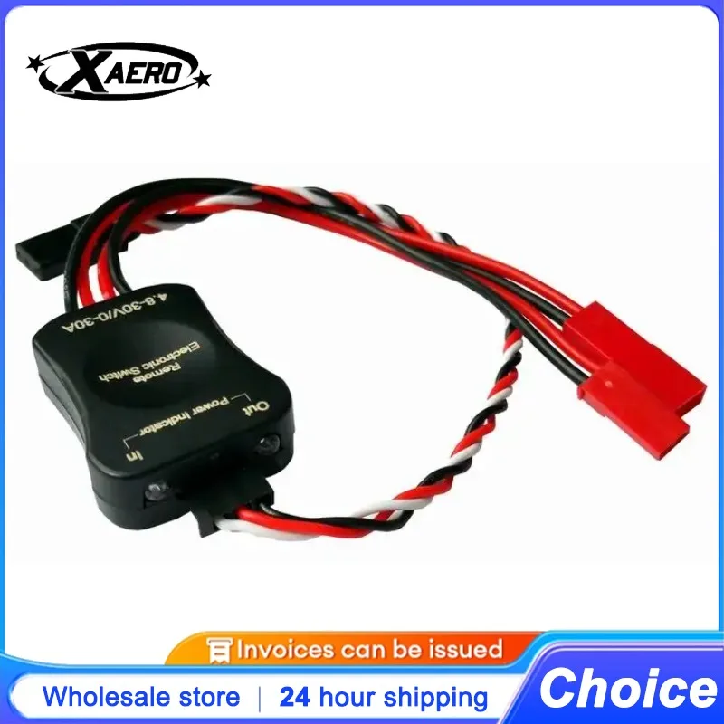 

Remote Control Electronic Switch for RC Drone/Airplane 30A High Current with Waterproof Design