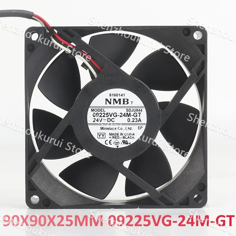 3-wire 9CM 09225VG-24M-GT cooling fan 90X90X25MM New NMB DC 24V 0.23A AC EC 9025 bearing frequency converter Durable