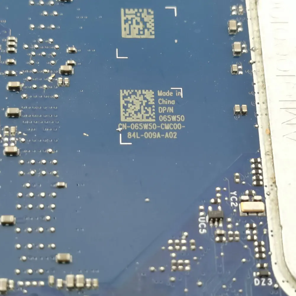 CAL60 LA-F114P اللوحة الأم مع i3-8130U i5-8250U i7-8550U وحدة المعالجة المركزية لديل انسبايرون 5570 5770 اللوحة الأم للكمبيوتر المحمول DDR3 اختبار كامل