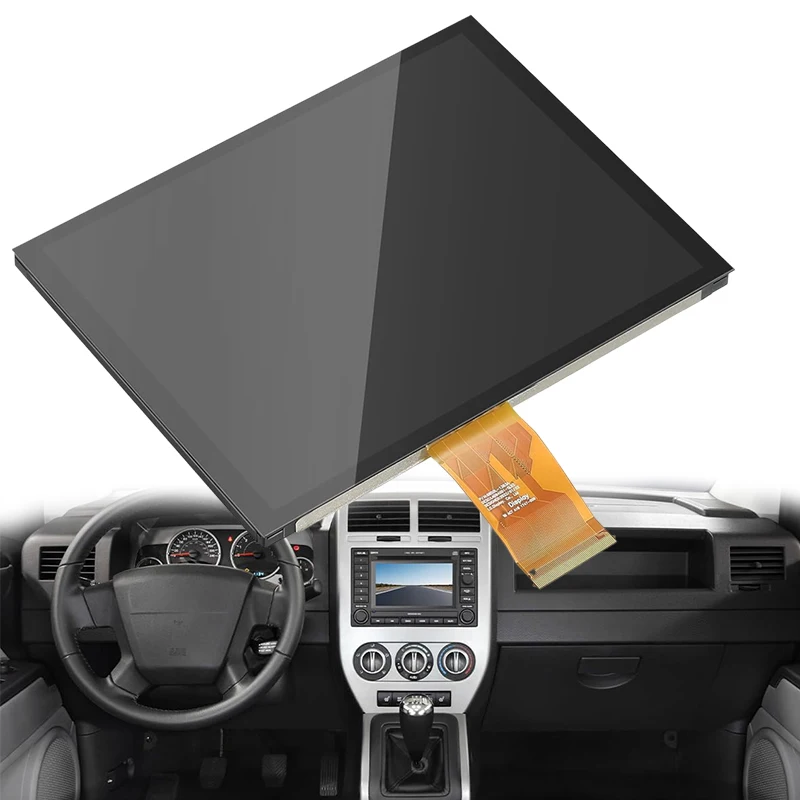 8.4inch 4C UAQ LCD Radio Navigation LCD Touch Screen Display For Jeep Dodge Grand RAM