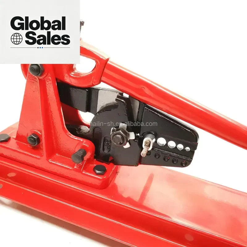 Designed for professional technicians and DIY enthusiasts, this HL-800D Cable Bench Top Swager delivers precise wire rope