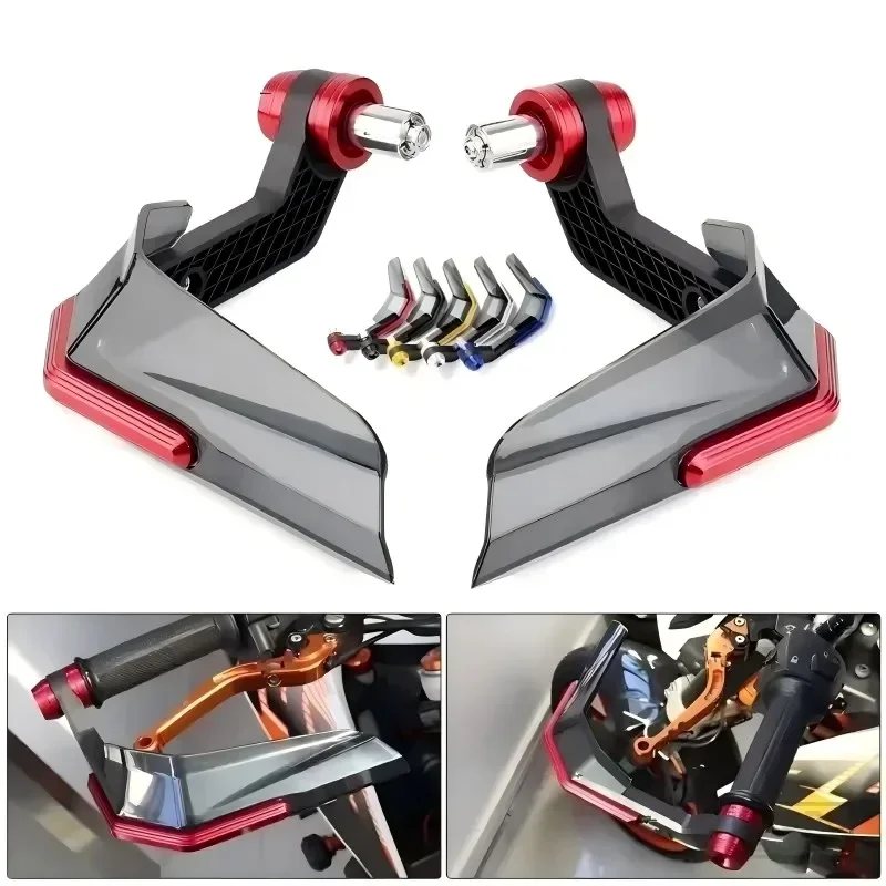 

Universal Protector Motorcycle Handle Hand Guards Wind Protector Brush Bar Decoration Motocross Grip Protect Covers Handlebar