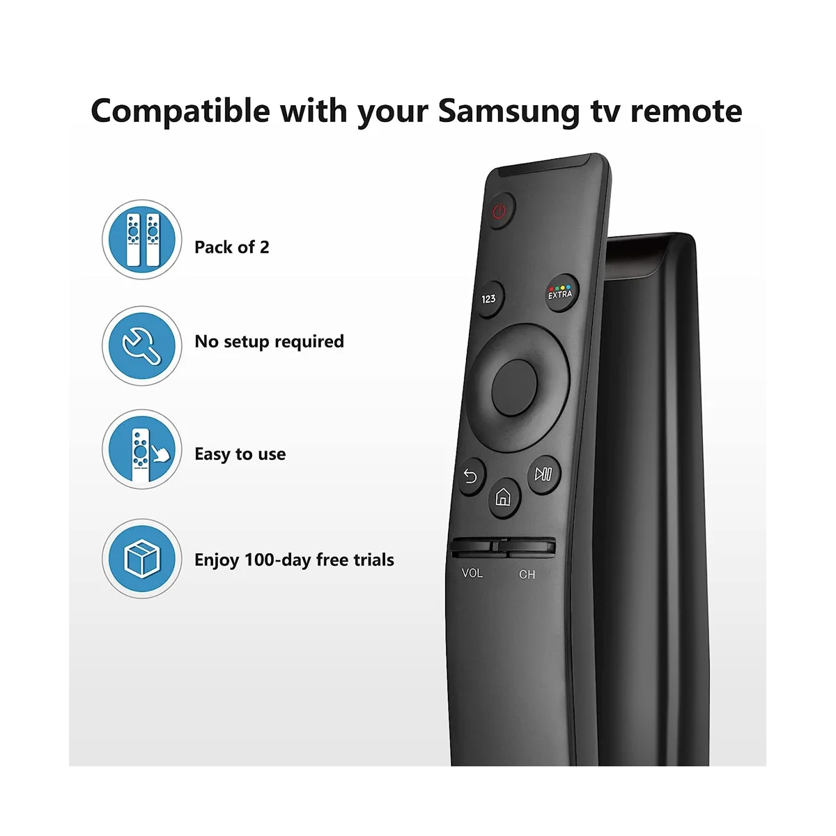 A57G-Control remoto universal para Samsung-TV-Control remoto, compatible con Samsung Frame Serif Curvo UHD Neo QLED OLED 4K 8K Smart TVs