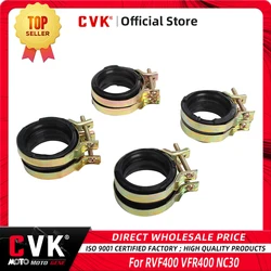 CVK Carburetor Install Adapter Interface Carburetter Manifold Intake Pipe Connector GlueFor HONDA Magna RVF400 VFR400 NC30 NC35