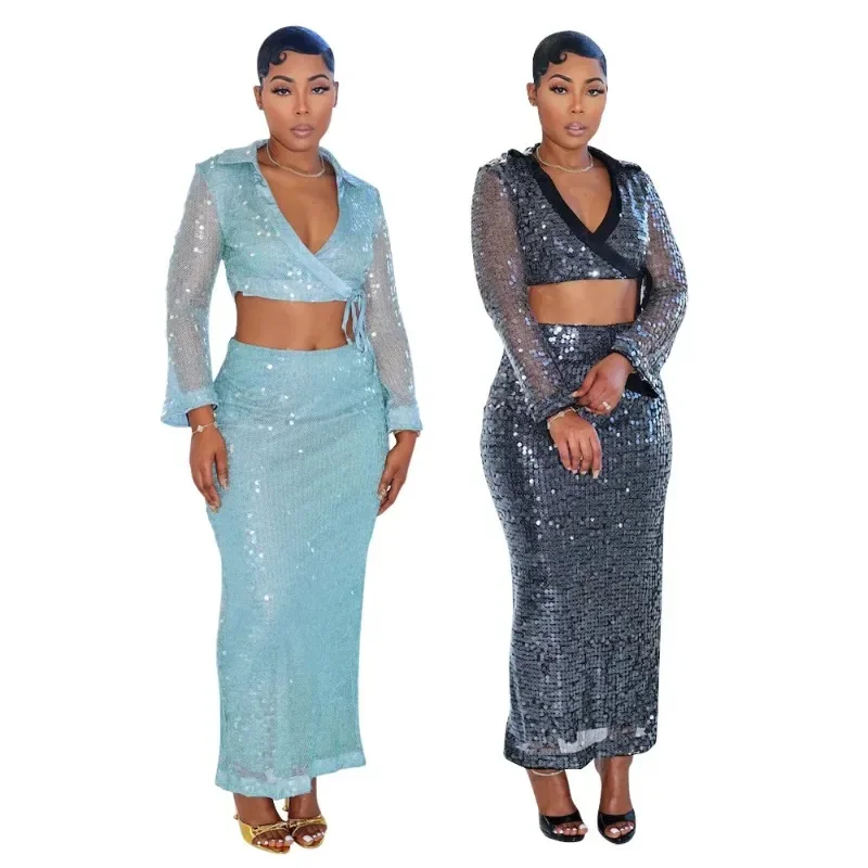 

2 Piece Skirt Sets African Dresses For Women Nigeria Turkey Africa Clothes Office Lady Dress Dashiki Ladies Ankara Female Dress