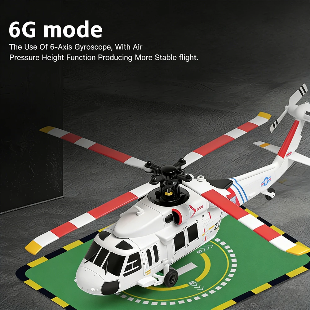 2026 New WLtoys K270 RC Helicopter 2.4G 4CH Brushless Motor with Optical Flow Altitude Hold 6-Axis Gyroscope Drone Toy for Kids