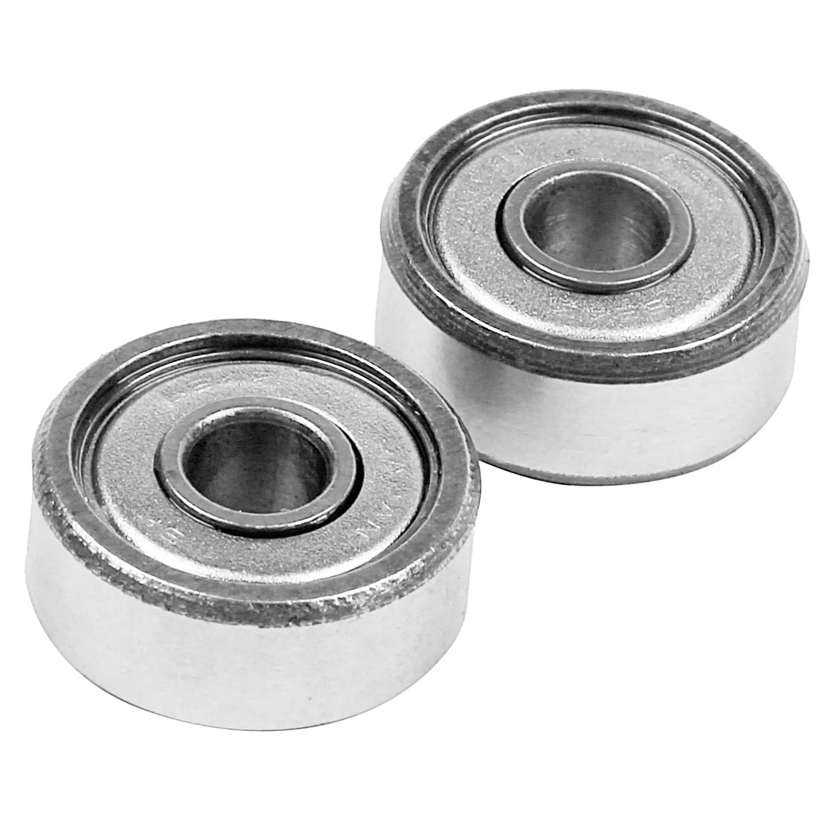 AT63 40Pcs Miniature Metal Shielded Ball Bearing 604 ZZ, 4x12x4mm, Radial, for Precision Machinery