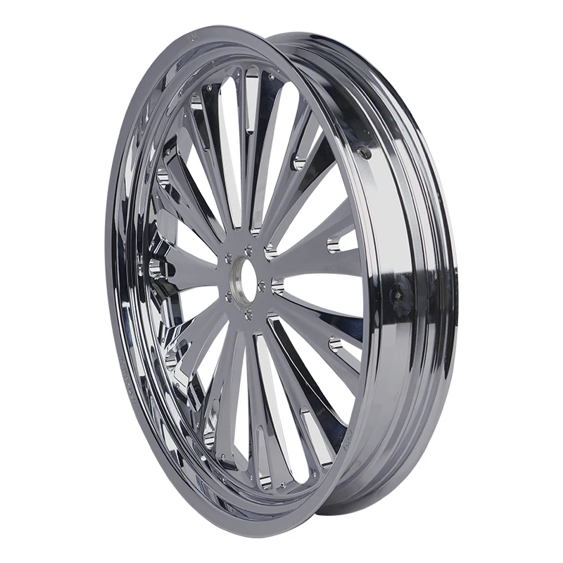 

Chrome 23x3.5In Front Wheels Rims Motorcycle Rim Aluminum Wheel Rim for 2018-2023 Harley Softtail, 2014-2023 Harley Touring