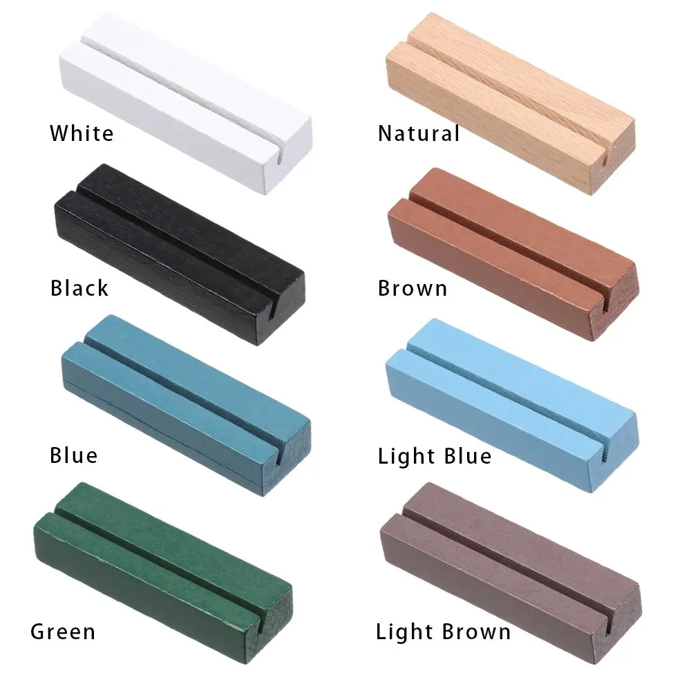 Picture Cards Display Stand Wedding Supplies Desktop Decoration Table Numbers Holder Photos Clips Clamps Stand Place Card