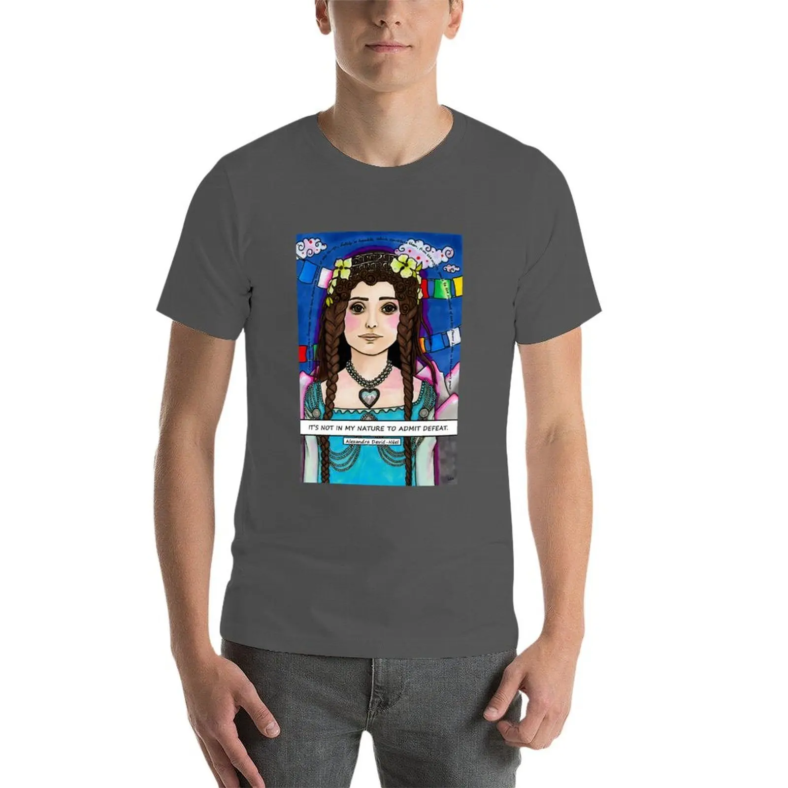 تي شيرت ألكسندرا ديفيد نيل تي شيرت للرجال تي شيرت قطني للرجال جرافيك تي شيرت مضحك