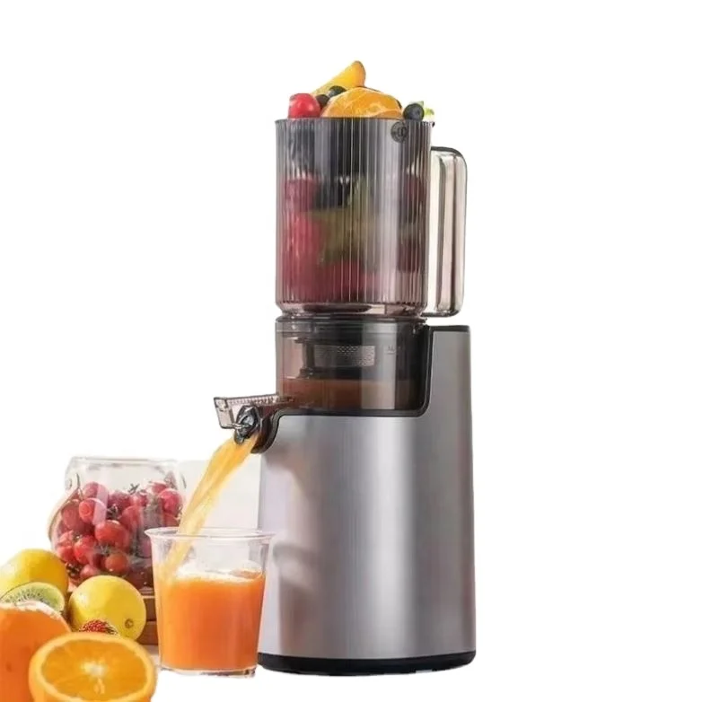 

Stainless Steel Blades for Outdoor Household Hotel Use English Electric Automatic Slow Masticating Fruit Juicer Blender Machine