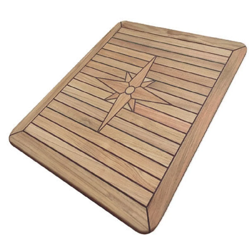 

Boat Square Teak Cockpit Table Top 650x650mm/800x800mm Marine Yacht RV Caravan