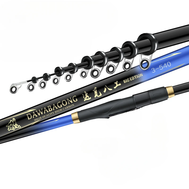 

Dawa-Rock Fishing Rod,Telescopic Fishing Rod,Ultra Light, Ultra Hard, Long Section, 3.6m-7.2m, NO.2, NO.3, NO.6