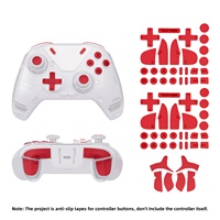 TALONGAMES Compatible With Flydigi APEX 4 Wireless Gaming Controller Buttons,Triggers Sticker Tape(Red)