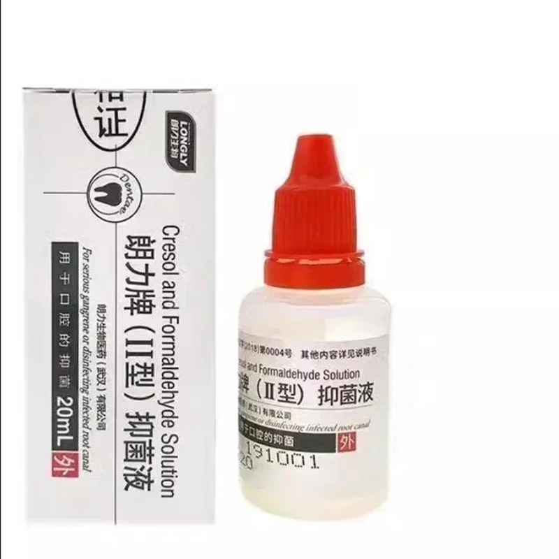 tooth teeth camphor and phenol solution cresol and formaldehyde iodine glycerol clove oil Antibacterial liquid pain relief