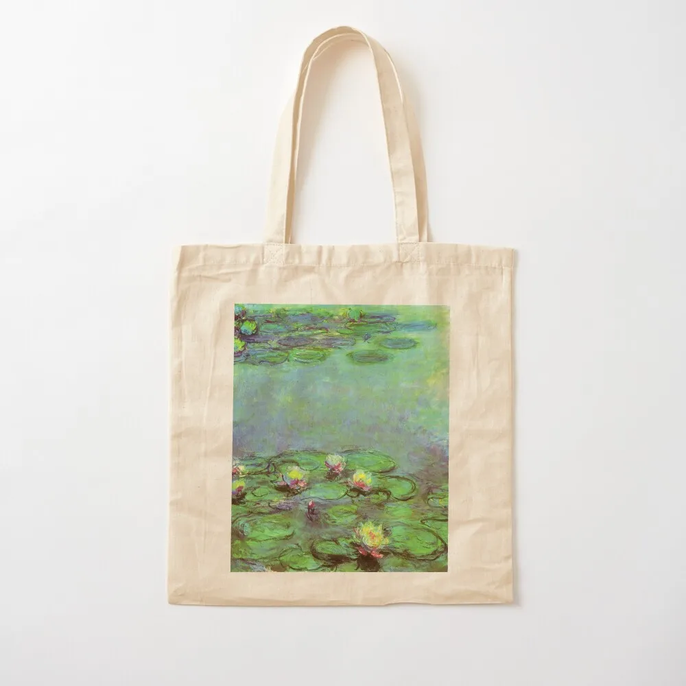 زنابق الماء مونيه (1914-1917) حقيبة حمل كيس صب فام حقيبة يد المرأة حقيبة حمل حقيبة قماش #2