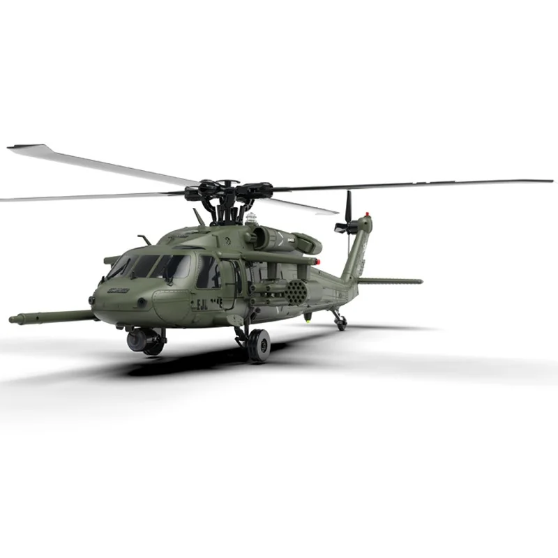 

YUXIANG F09V UH60 6CH 3D RC Вертолет RTF 2,4 ГГц Бесщеточная шкала Черный ястреб Металлическая пластина перекоса Гироскоп Трюк Модель Warbird Подарок