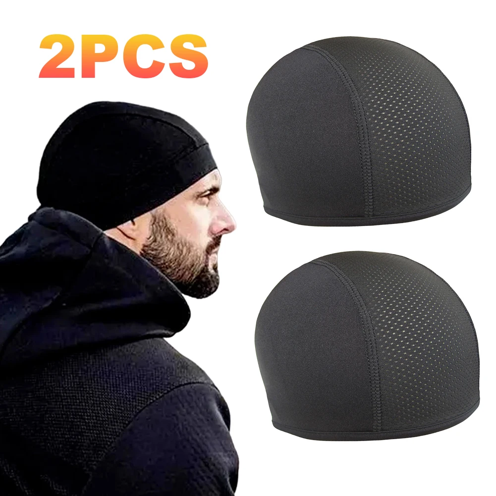 Cycling Helmet Hat Inner Cap Quick Dry Motorcycle Helmet Inner Cap Hat Breathable Helmet Inner Sweat Wicking Hat Sports Hat Caps