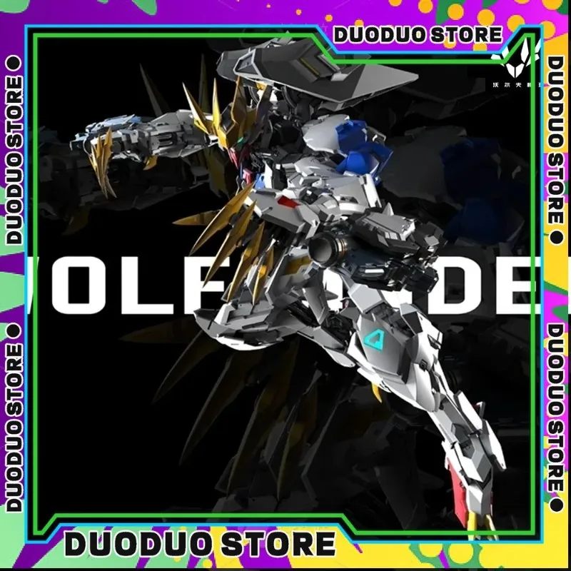 

In Stock Wolf Technology 1/100 Wolf King Alloy Skeleton Assembly Model Mecha Stitch Action Figure Toys Gifts