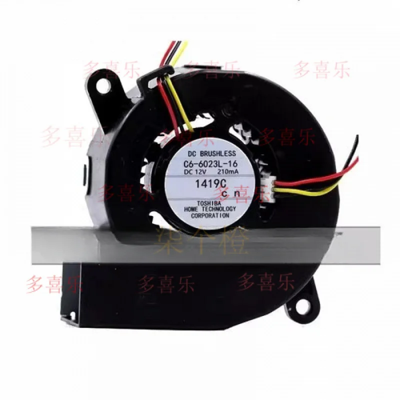 EE   1PCS C6-6023L-16 DC12V 210mA 3-Pin Turbo Cooling Fan
