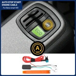 Dispositivo eliminador de sistema de motor de coche, dispositivo de desactivación de Cable, cancelador de parada de enchufe para Benz Smart 451 453