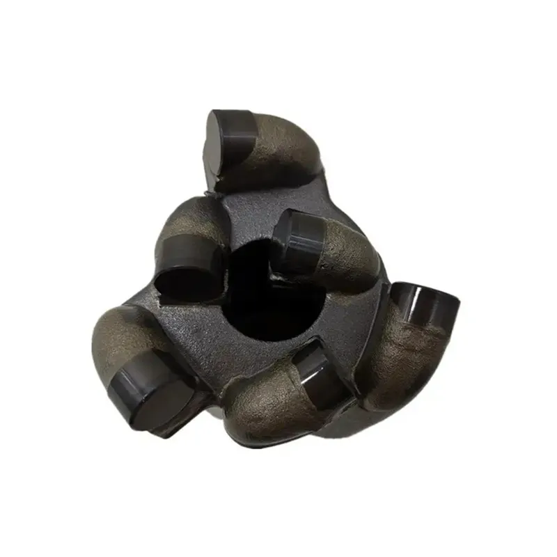 PDC Diamond Drill Bit Mining Machine Parts 56mm 65mm 75mm Water Well Drilling High Abrasion Resistance Hard Rock Drilling Bit