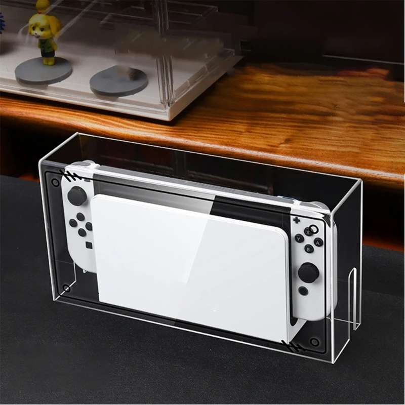 닌텐도 스위치용 투명 먼지 커버, OLED 보호 커버, 보호 슬리브, 아크릴 디스플레이 박스 쉘, NS 게임 액세서리, 신제품