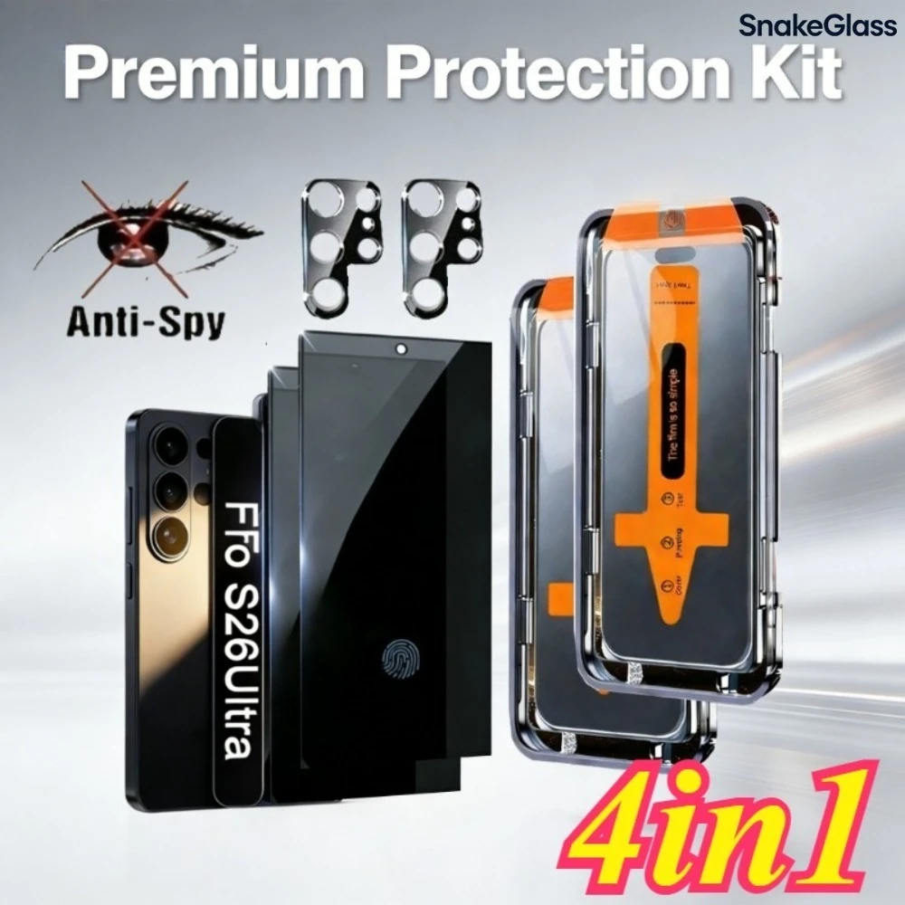 4-IN-1 Privacy Glass for Samsu - đánh giá và giá Photography Kit Samsung S26 Ultra