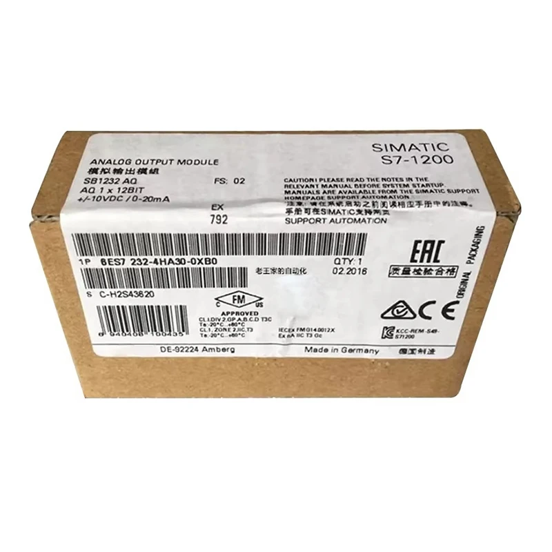 

Совершенно новый оригинальный 6ES7 223-1BH32-0XB0 6ES7223-1BH32-0XB0 цифровой модуль ввода/вывода ПЛК контроллер привода