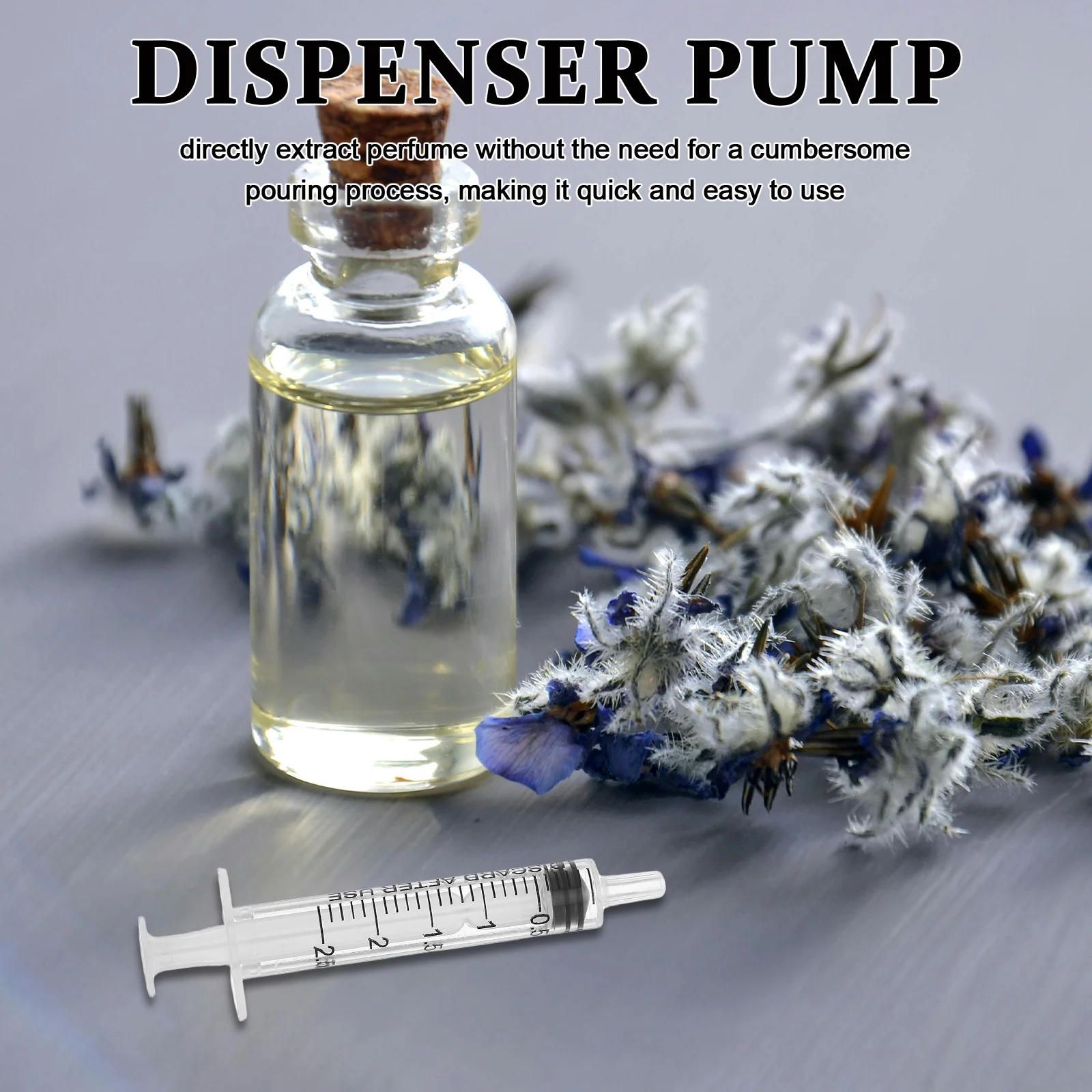 

12Pcs Perfume Refill Pump Dispenser Tool with Precision Control for Mess Free Bottle Refilling Portable Travel Sized Fragrance