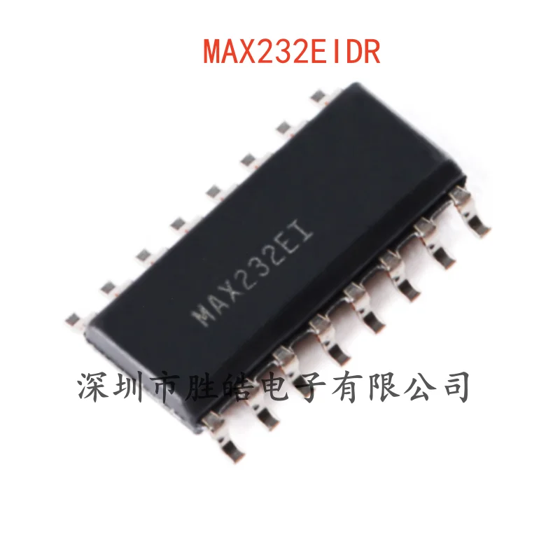 (5PCS)  NEW   MAX232EIDR    MAX232    RS-232 Driver / Receiver  Chip      SOIC-16    MAX232EIDR    Integrated Circuit