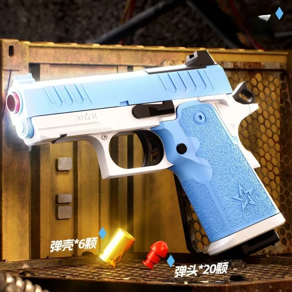 2011/G17 Soft Bullet Toy Gun mit Blowback Shell Throwing Continuous Firing Outdoor Sports Shooting Games für Kinder – Detail 2