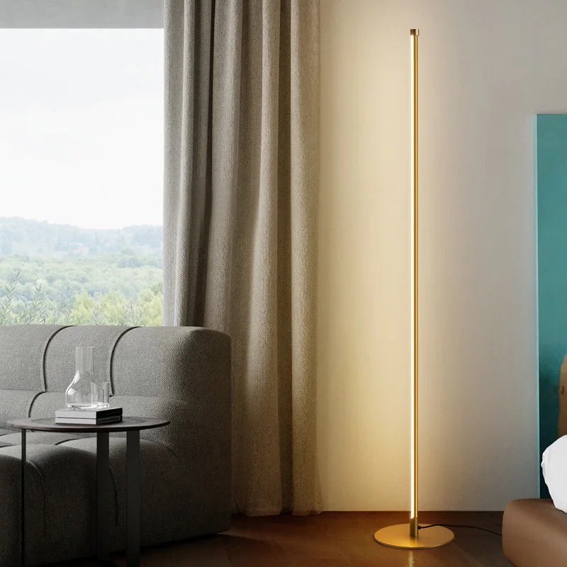 

Home Decor Stand Floor Led Simple Floor Lamps Remote Control Dimming Standing Lamps for Bedroom Corner Floor Light Living Room