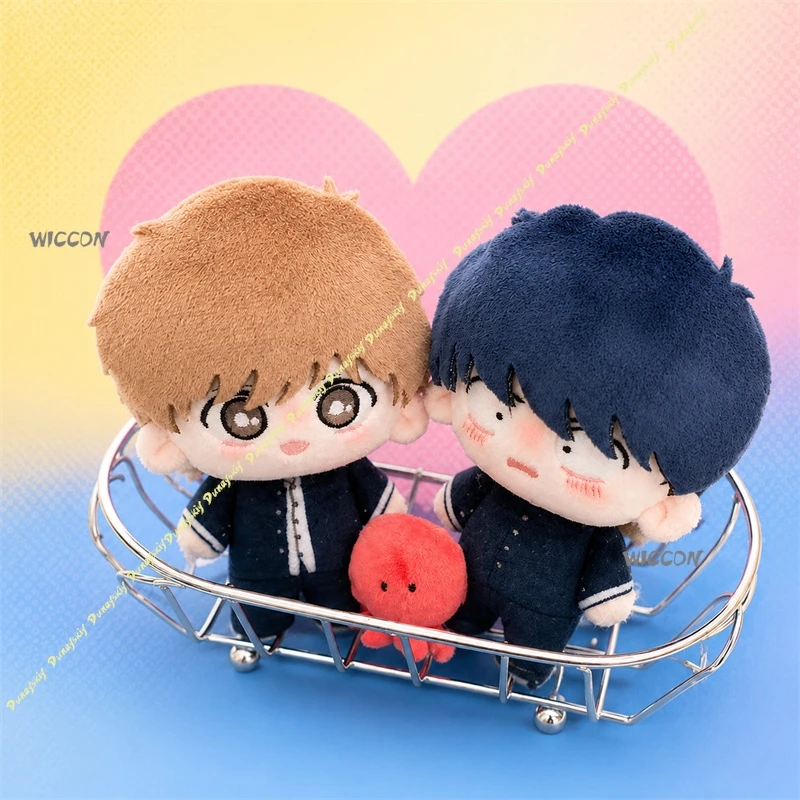 

Go For It, Nakamura-kun!! Okuto Nakamura/Aiki Hirose Plush Doll Q Version Character Stuffed Toys Soft Plushie for Collection
