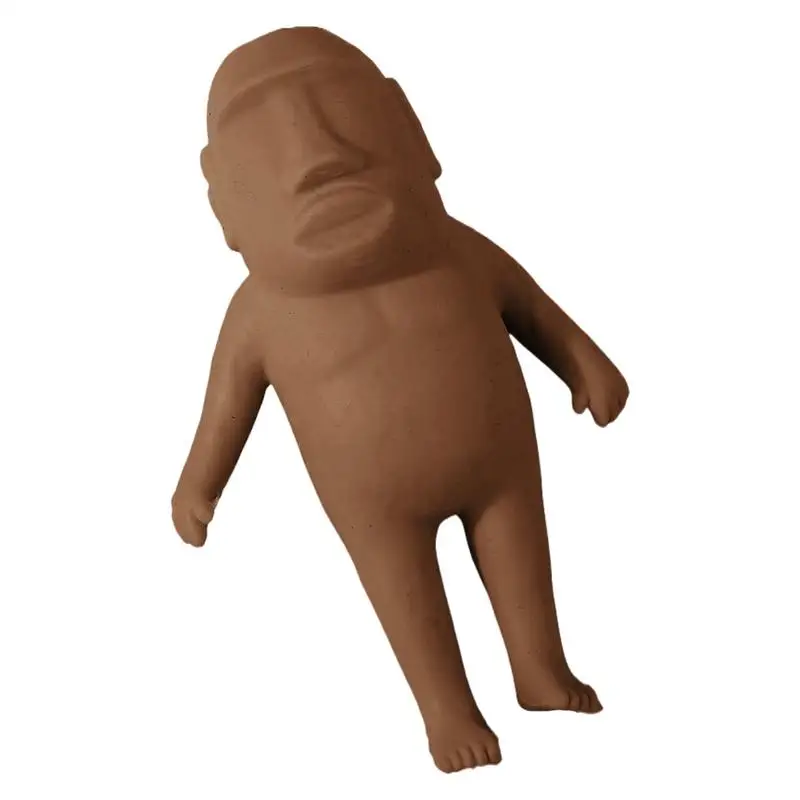 

Funny Stress Relief Squeeze Toy Stress Relief Funny Novelty Toy Fidget Stress Balls Squeeze Travel-Friendly Kids Easter Island