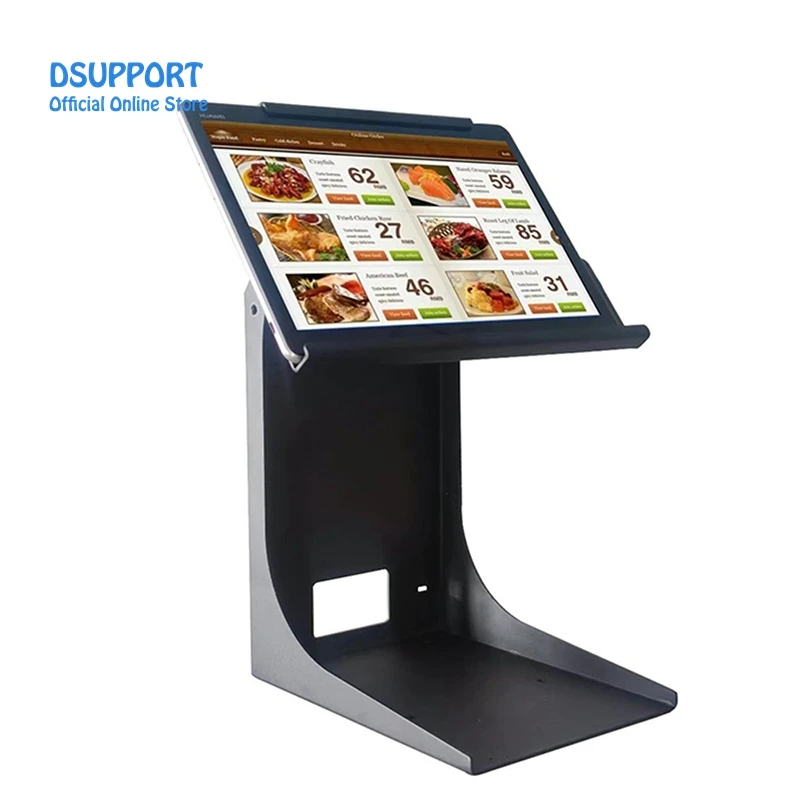 Soporte de Metal POS para impresora de escritorio, buena calidad, para tableta individual, serie completa de iPad PS-20A