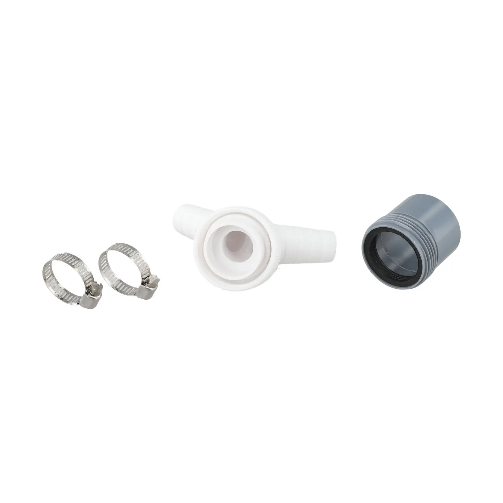 PVC Drain Adapter Double Connection Y 1/4-Inch Dishwasher Washing Machine Drain Adapter For Inlet 18-24 Mm & Outlet 40Mm