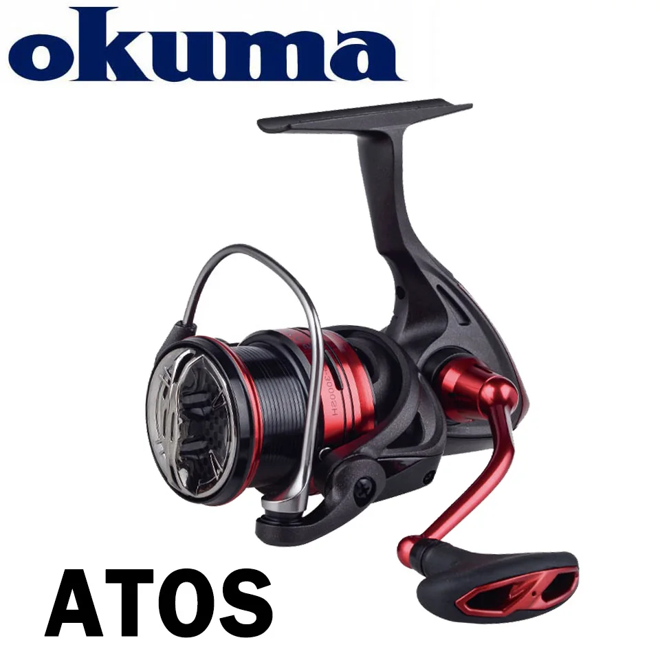 Okuma Fishing Reel ATOS 3000S Spinning Reel 10BB Max 8.1KG 6.0 Ratio Power Ultimate Smoothness Corrosion-resistant graphite body