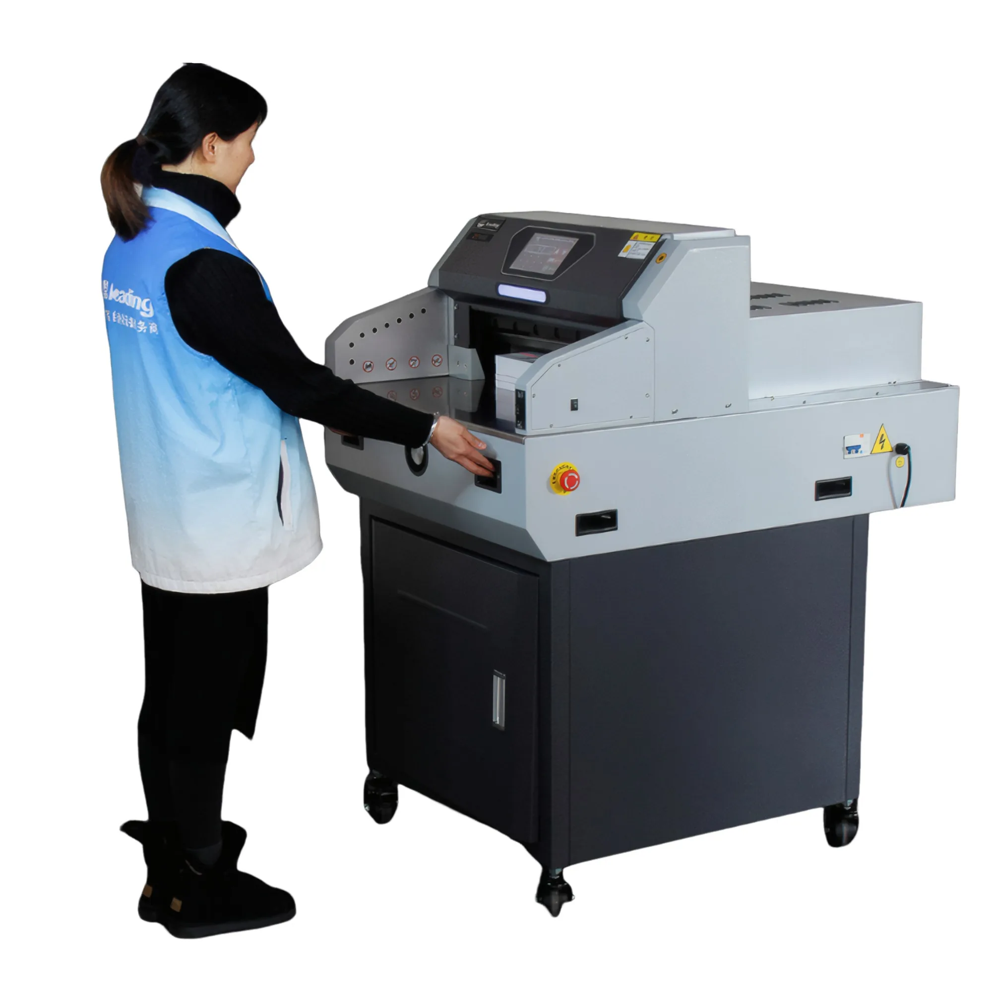 DStack Capacity for Album/Portfolio ProductionT498 Print Shop Cutter - 80mm