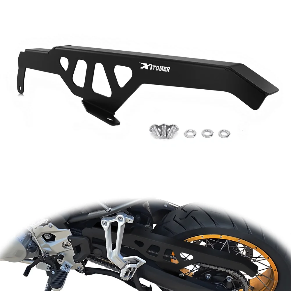 

Motorcycle Chain Cover Sprocket Guard Aluminum Chain Guard Protector Decoration DS900X DS 900X DS 900 X 2024 2025 2026 For Voge