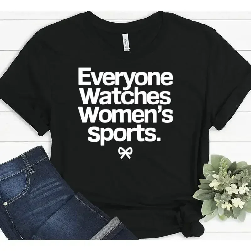Camiseta esportiva feminina para apoiar atletas