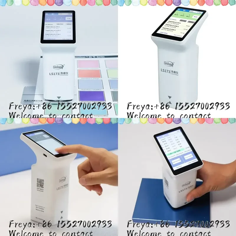 LS173 Portable Multifunctional Colorimeter With Touch Screens Color Lab Values Indication