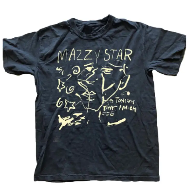 Mazzy Star tan esta noche que podría ver camiseta negra