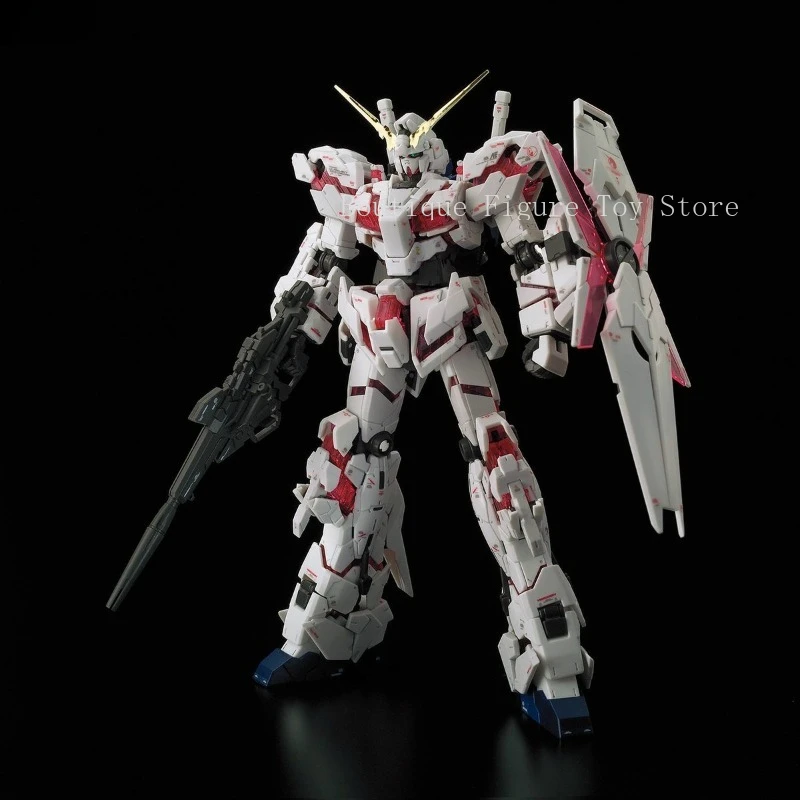 W magazynie Bandai RX-0 UNICORN Gundam figurka RG UNICORN Gundam Model montażowy pełny prototyp psychologiczny mobilny