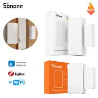 SONOFF WiFi DW2/ Zigbee SNZB-04 Window Door Sensor Detector via EWeLink APP Alert Notification Smart Home Security Alarm