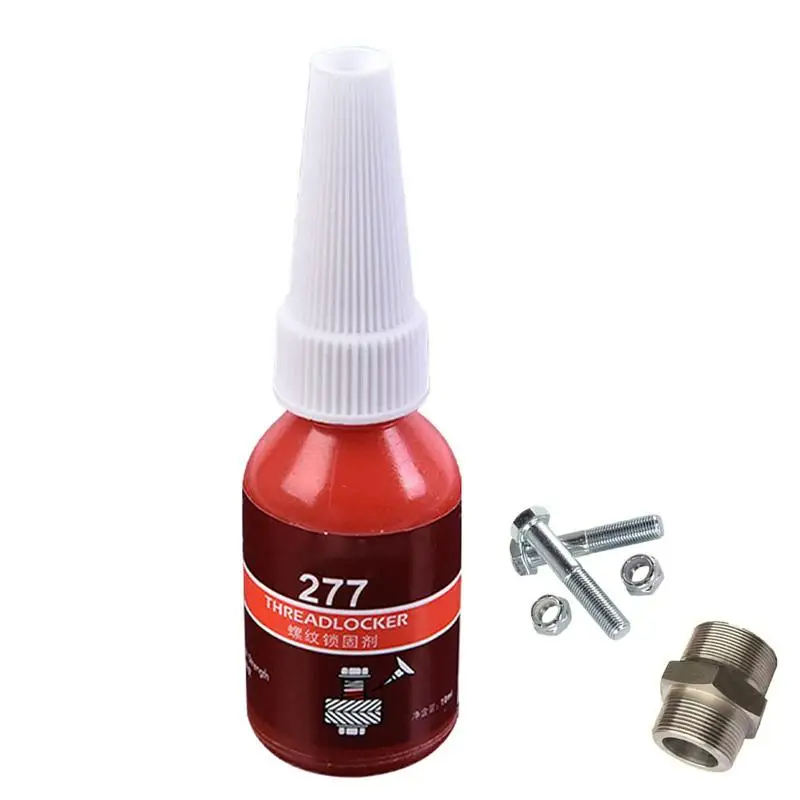 

Threadlocker Gel Red Universal 277 Screw Glue High Strength Screw Glue Anaerobic Adhesive Sealing For Screws Bolts Nuts 10ml