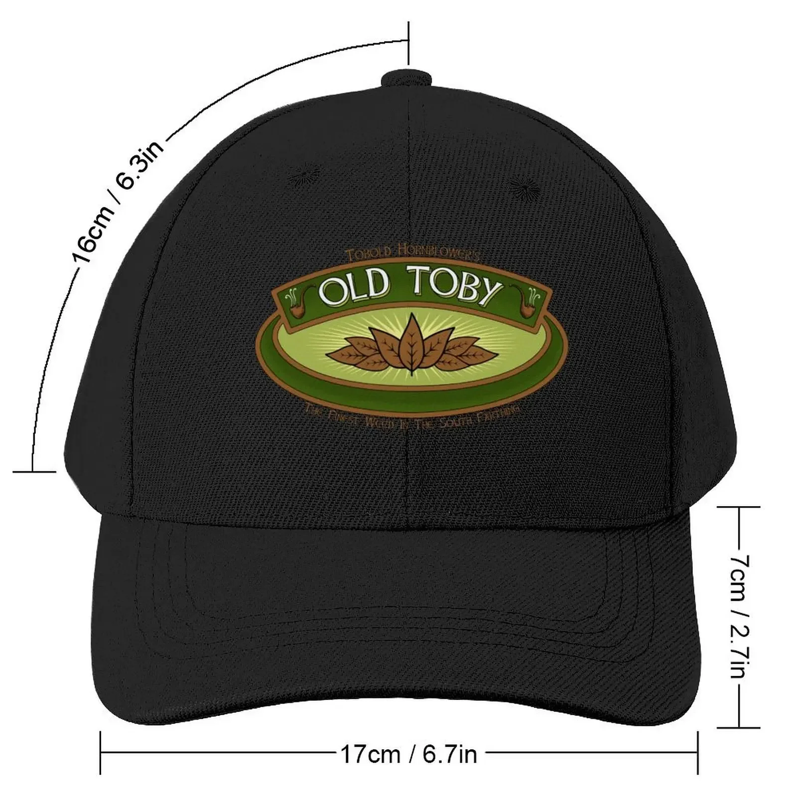 Tobold Hornblower’s Old Toby Amber Baseball Cap Thermal Visor Uv Protection Solar Hat Military Tactical Cap Women's Hats Men's