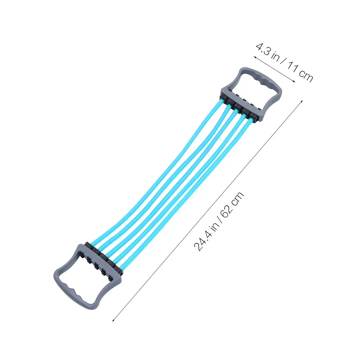 

Chest Expander Spring Exerciser Ergonomic Handles Lightweight Portable Adjustable Bands Fitness Training Equipment Pectoral