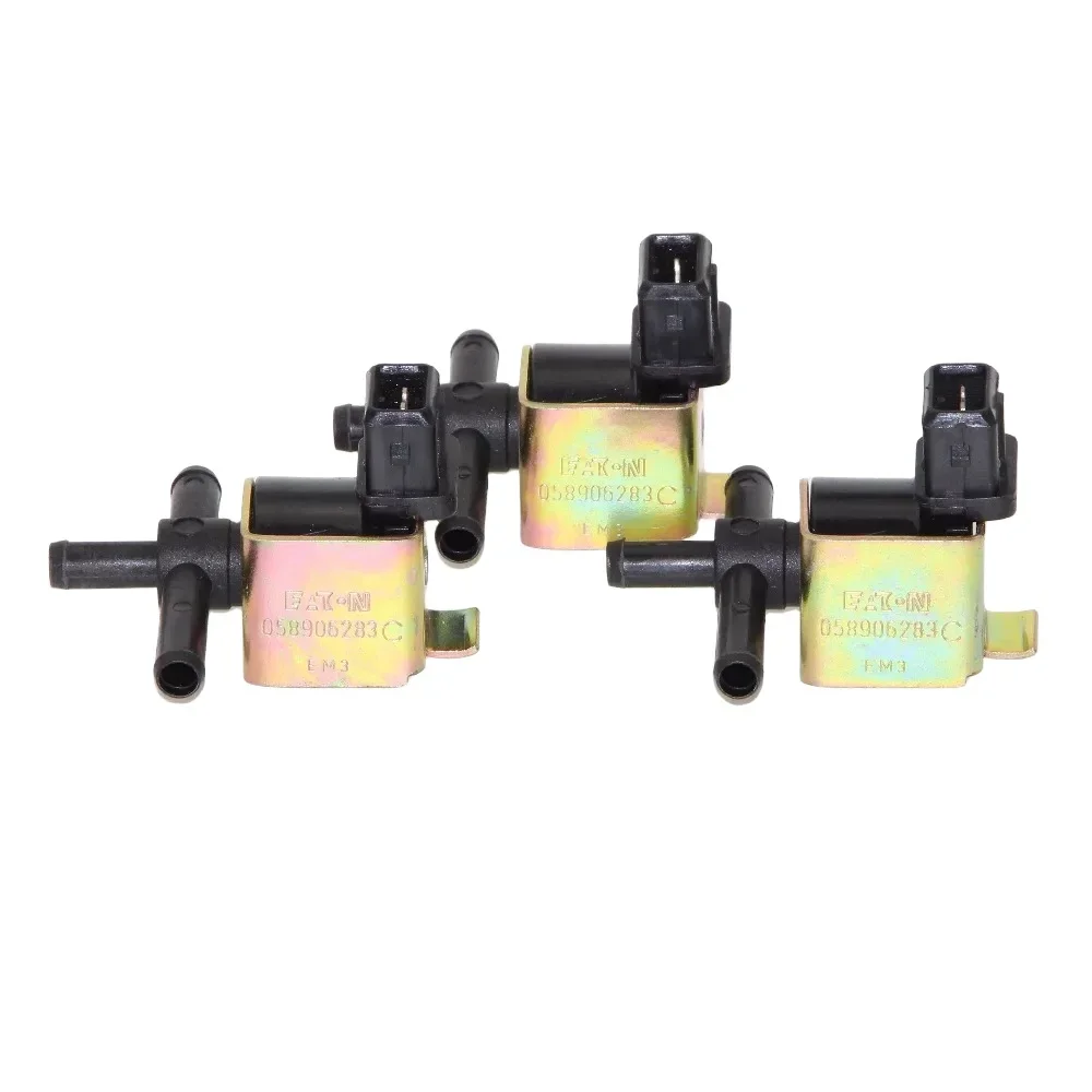 

3pcs OEM N75 Turbo Boost Control Valve Solenoid Beetle VW GTI Passat Jetta 1.8T 058 906 283 C 058906283C 058-906-283-C