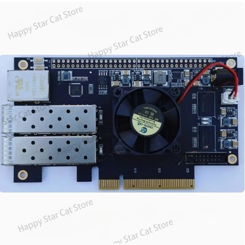 XC7K325T Development board PCIe 10-Gigabit SFP optical fiber Gigabit Network port DMA Kintex7 Exceeds XC7A200T
